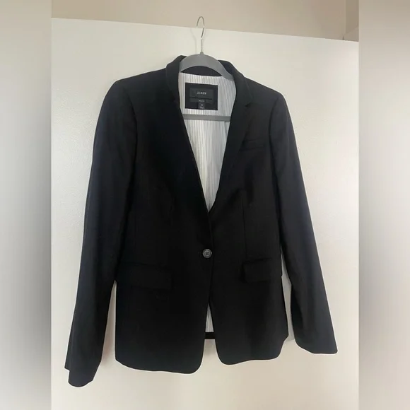 J Crew Wool Regent Blazer (4 tall) - Picture 1 of 7
